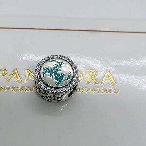 🌞📖Pandora Branson Charm Table Rock Lake charm S925 Silver with box